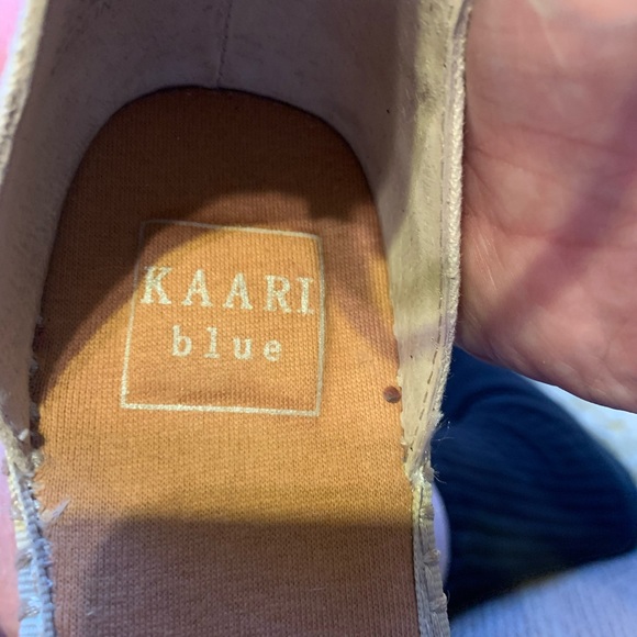 KAARI Blue Ladies Shoes, size 7 1/2 medium - Picture 5 of 8
